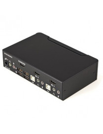 2PORT HDMI KVM SWITCH W/ AUDIO AND USB 2.0 HUB 