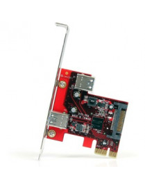 2PORT USB 3.0 PCIE ADAPTER CARD 1 INTERNAL/1 EXTERNALPORT 