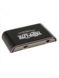 4-PORT USB HUB OVER CAT5 M/FX4 USB 2.0 HI-SPEED 480MBPS 4FT CABLE 