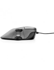 MEDIUM LEFT HAND CONTOUR MOUSE GRAY WITH SCROLL WHEEL WIRED 
