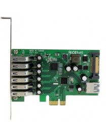 7PT PCIE USB 3.0 ADAPTER CARD SATA POWER UASP NATIVE OS 