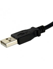 2FT PANEL MOUNT USB EXTENSION CABLE USB A PANEL MOUNT CORD USB2.0