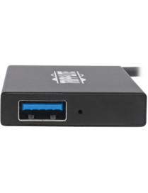 USB C HUB 4-PORT USB-A USB 3.1 GEN 2 10 GBPS PORTABLE ALUMINUM 