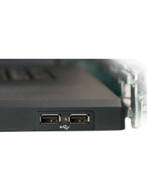 LCD 8P KVM 8 CABLES USB KB-US TAA COMPLIANT 