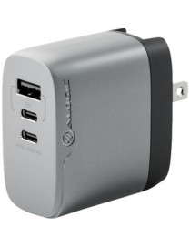 67W MULTI 3X67 RAPID POWER COUNTRY GAN CHARGER - SPACE GREY 