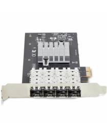 4-PORT GBE SFP NETWORK CARD FIBER OPTIC GIGABIT NIC/CONTROLLER 