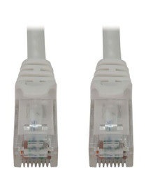 6FT CAT6A ENET CABLE SNAGLESS MOLDED UTP 10G POE M/M WHITE 