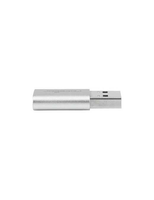 USB 3.0 TO USB C SLIM ADAPTER M/F-NICKEL CONNECTOR-5PACK-ALUMINUM
