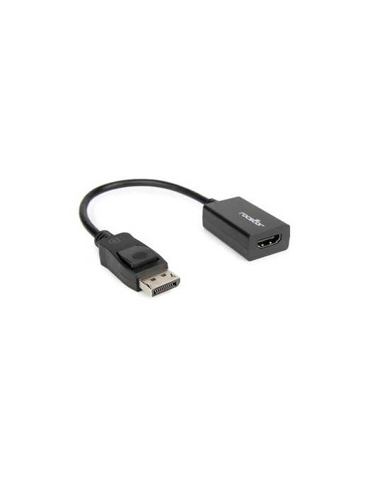 DISPLAYPORT TO HDMI ADAPTER M/F-1920X1200P -5 PACK RETAIL-BLACK
