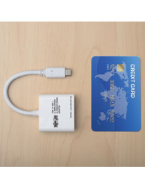 USB-C TO DPORT ALT MODE ADAPTER DUAL-MONITOR GRAPHICS CARD 4KX2K 