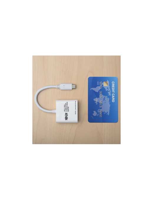 USB-C TO DPORT ALT MODE ADAPTER DUAL-MONITOR GRAPHICS CARD 4KX2K 