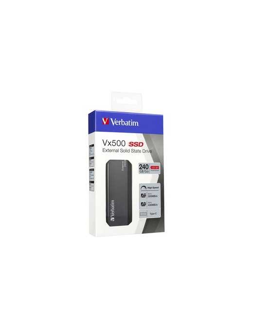 240GB VX500 SSD USB 3.1 GEN 2 GRAPHITE TRANSFER RATE TO 500MB/S 