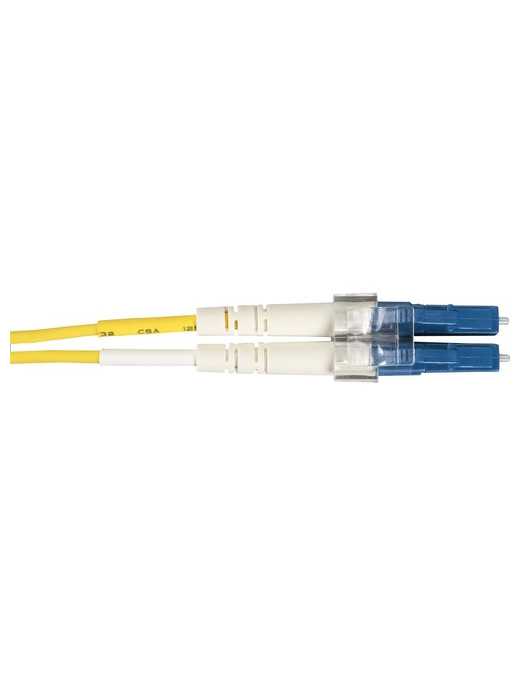 5M (16.4FT) LCLC YL OS2 SM FIBE R PATCH CABLE INDR ZIP OFNR 