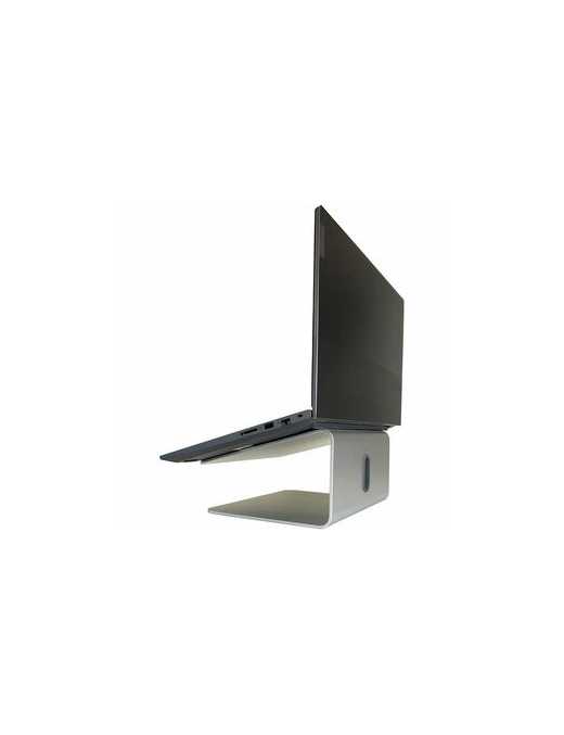 ROTATING NOTEBOOK/TABLET STAND ALUMINUM LIGHT WEIGHT SILVER 