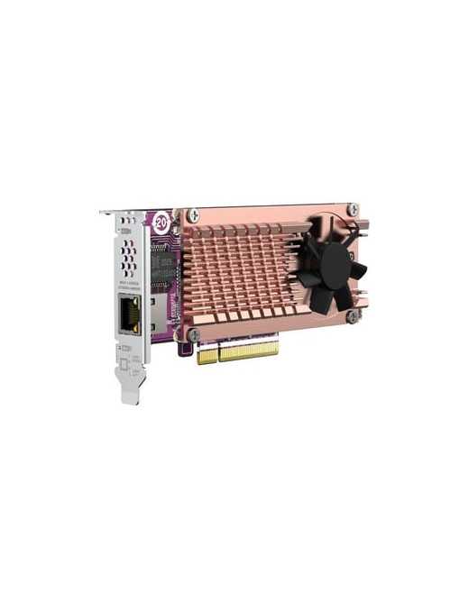QM2 SERIES 2XPCIE 2280 M2 SSD SLOTS PCIE 10GBE NBASE-T PORT 
