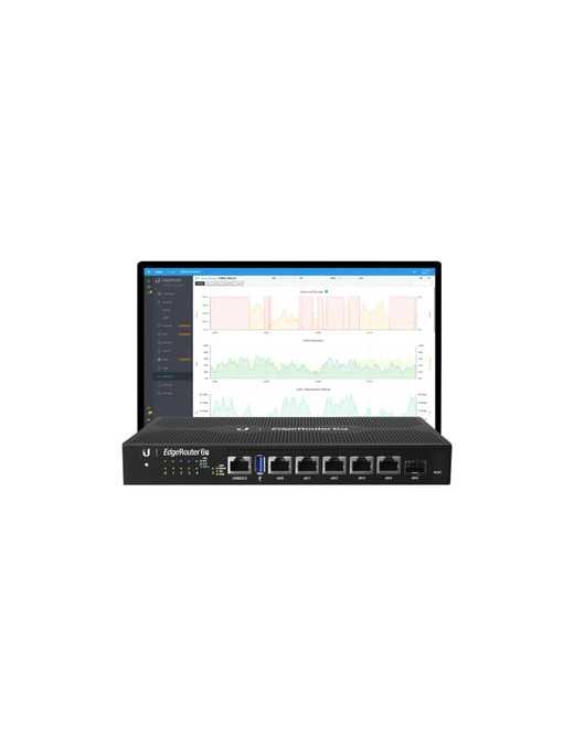 EDGEROUTER 6-PORT WITH POE 