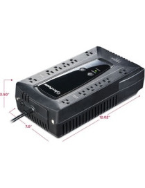 900VA AVR UPS 120V USB 12 OUT 5-15R 5FT RJ11 LINE-INT 3YR WTY 
